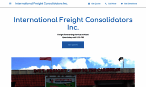 International-freight-consolidators-inc.business.site thumbnail