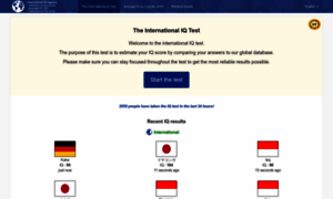 International-iq-test.com thumbnail