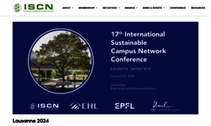 International-sustainable-campus-network.org thumbnail