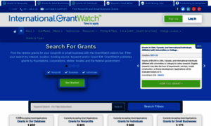 International.grantwatch.com thumbnail