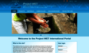 International.projectwet.org thumbnail