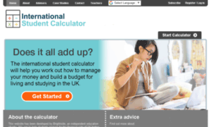 International.studentcalculator.org thumbnail