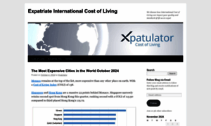 Internationalcostofliving.com thumbnail