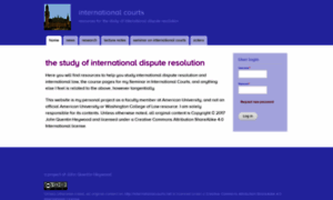 Internationalcourts.net thumbnail