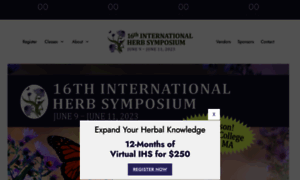 Internationalherbsymposium.com thumbnail