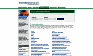 Internationalmovers.com thumbnail