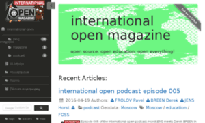Internationalopenmagazine.org thumbnail