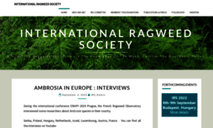 Internationalragweedsociety.org thumbnail