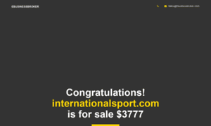 Internationalsport.com thumbnail