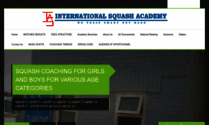 Internationalsquashacademy.com thumbnail