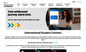 Internationalstudentconnect.org thumbnail