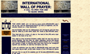 Internationalwallofprayer.org thumbnail