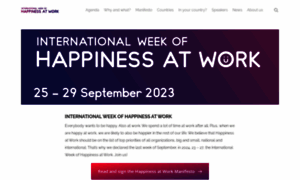 Internationalweekofhappinessatwork.com thumbnail