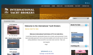 Internationalyachtbrokers.co.za thumbnail