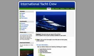 Internationalyachtcrew.com thumbnail
