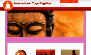 Internationalyogaregistry.com thumbnail