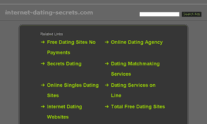 Internet-dating-secrets.com thumbnail