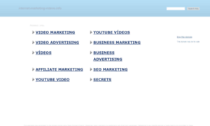 Internet-marketing-videos.info thumbnail