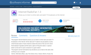 Internet-radiofan.software.informer.com thumbnail