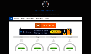Internet-speed-test.website thumbnail