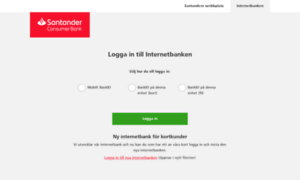 Internetbank.santanderconsumer.se thumbnail