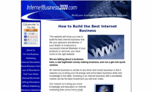 Internetbusiness2020.com thumbnail