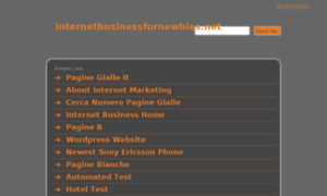 Internetbusinessfornewbies.net thumbnail