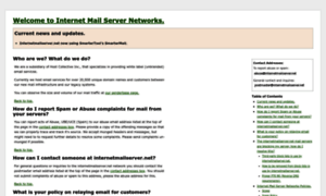 Internetmailserver.net thumbnail
