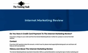 Internetmarketingreview.com thumbnail