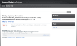 Internetmarketingreviewsonline.com thumbnail
