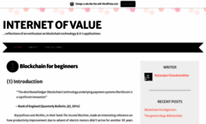 Internetofvalue.wordpress.com thumbnail