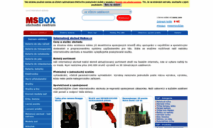 Internetovy-obchod.msbox.cz thumbnail
