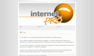 Internetpro.com.br thumbnail