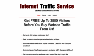 Internettrafficservice.com thumbnail