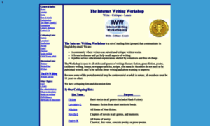 Internetwritingworkshop.org thumbnail