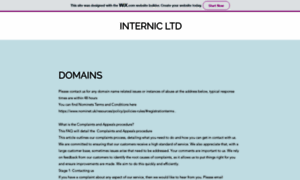 Internic.co.uk thumbnail