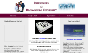 Internships.bloomu.edu thumbnail