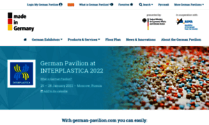 Interplastica.german-pavilion.com thumbnail