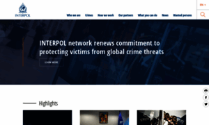 Interpol.com thumbnail