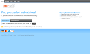 Intertunedomains.com thumbnail