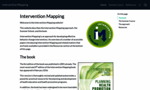 Interventionmapping.com thumbnail