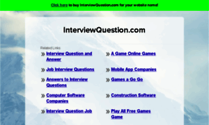 Interviewquestion.com thumbnail