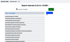 Interviewquestions.site thumbnail