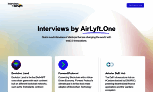 Interviews.airlyft.one thumbnail