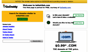 Intlairlink.com thumbnail