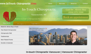 Intouch-chiropractic.com thumbnail