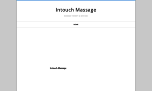 Intouch-massage.biz thumbnail