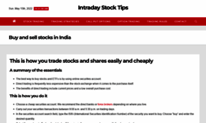 Intradaystock.in thumbnail