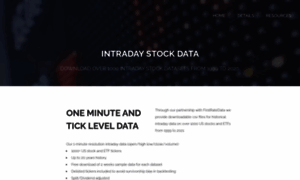 Intradaystockdata.co thumbnail