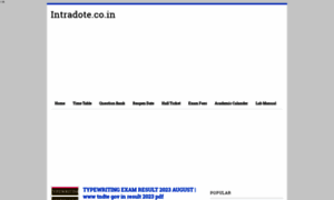 Intradote.co.in thumbnail